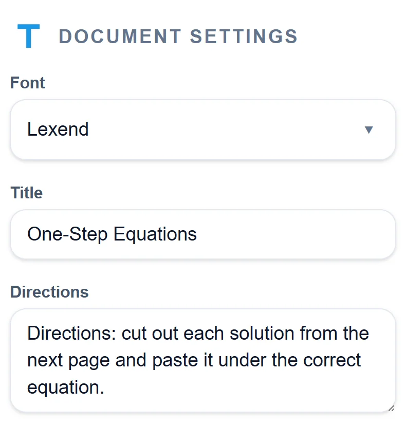 Custom Directions preview