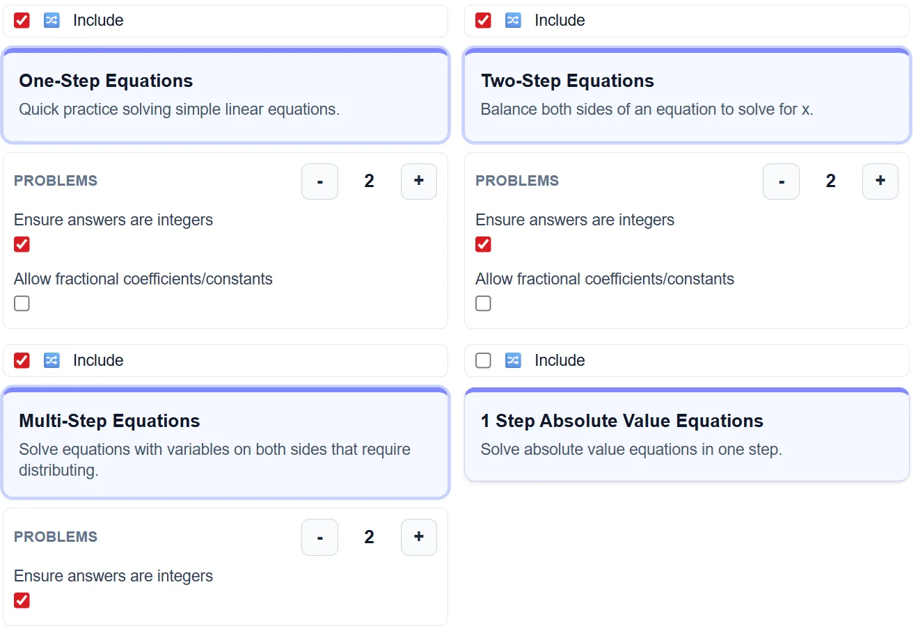 Custom Recipes preview