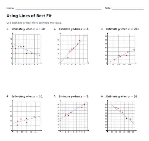 Worksheet 1 sample